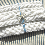 ニットクラッチバッグ(ホワイト)