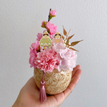 桃の節句を祝う*･ひな祭り･*ミニアレンジ