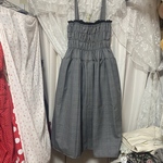 ③③大きいサイズ＊LL〜6Lほど＊グレンチェック柄ワンピース