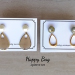 2ペアset✴︎レジンピアス✴︎雫