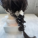 <ラスト1点>シルバーヘアアクセサリーセット