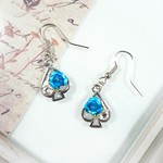 スペードシンプルピアス