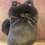 保護猫チャリティぬいぐるみ【チョコレート】