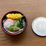 ミニチュア　年越しそば