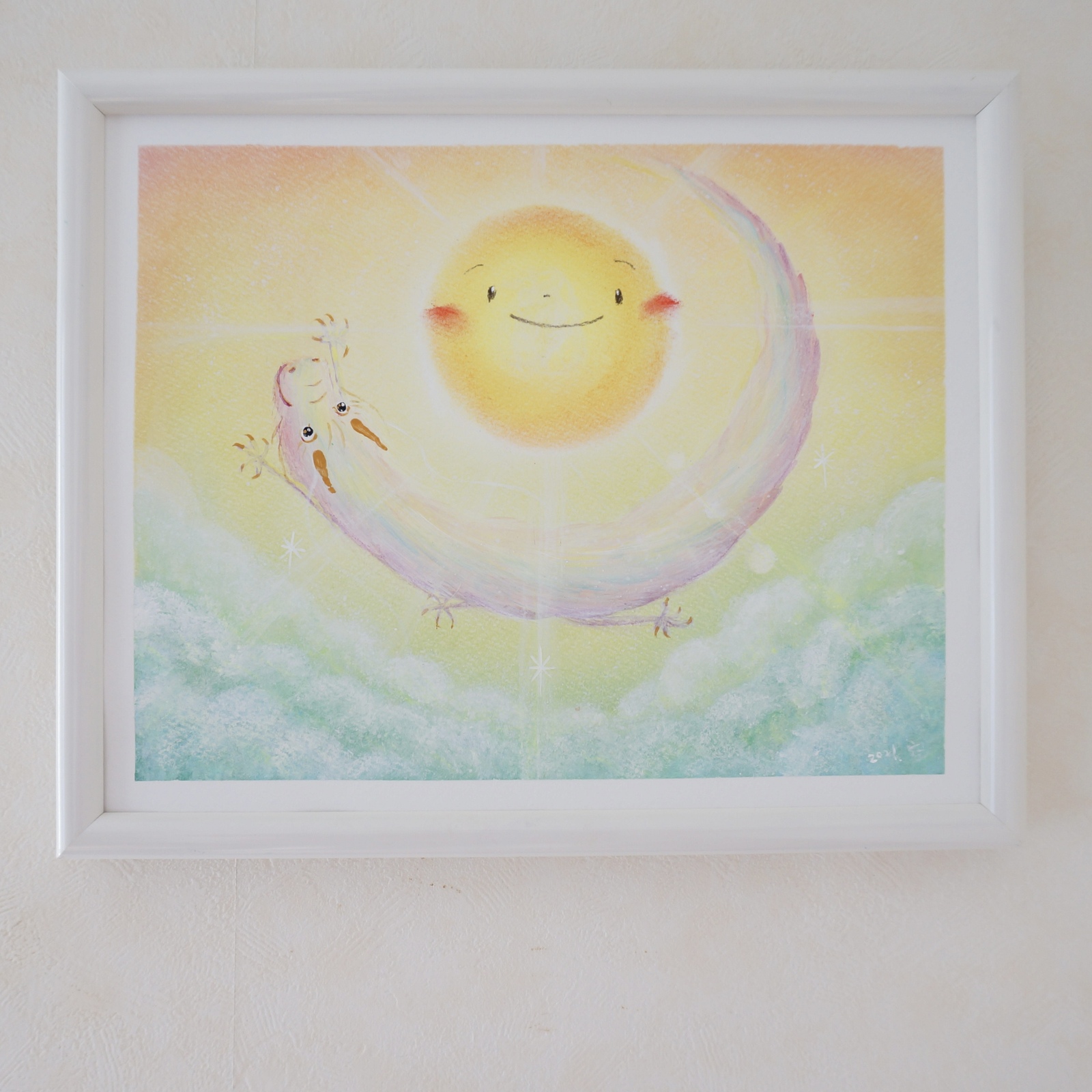 まめたろう☆さま専用（原画）虹色の世界 3【水彩画】ほか 6点お