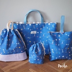 入園入学4点セット nunocoto fabrics 【Orion】レッスンバッグ・シューズケース ・お着替え袋・巾着袋