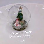 ミニチュア＊クリスマスドーム＊