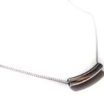 Silver pipe×necklace