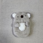 【再販】もふもふ動物ぬいぐるみポーチ（コアラ）※グレージュ