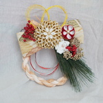 《クリスマスセール》つまみ細工　しめ縄　お正月飾り