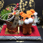 【販売中】オレンジ🧡寅ꉂꉂ🐯君 お正月🎍🌅🎍飾り