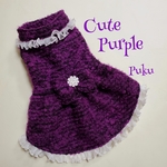 Cute Purple ワンピース[オーダー]