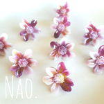 Untipue flowerイヤリング