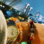グラウンディング。第一チャクラ対応ブレスレット