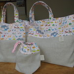 入園*入学３点セット(zoo×リネン)