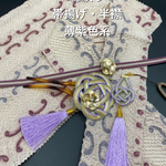 【在庫処分】0799帯揚げ＆半襟　水引き6点セット 成人式　 水引細工 ✨かんざし