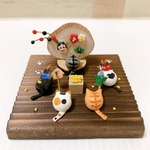 節分にゃんこ