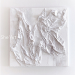 原画𝙇・ライトグレー・abstractアート(大)