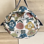 257折りたたみ エコバッグ （小 ）買い物袋 ハンドメイド 北欧風　買い物袋　コンビニ袋
