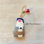 ✳︎和プロンちゃん✳︎ 文鳥さん　バッグチャーム