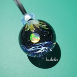 月の虹(アポロオパール5mm)KG-1221