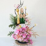 門松  正月飾り〘中〙26cm本竹門松使用