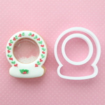 スノードームシャカシャカクッキー型（大）