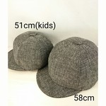 春夏 kids 4colors リネンへリンボーン キャップ N001