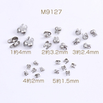 M9127-3  300個  ステンレス製 Vカップ ボールチップ エンドパーツ 3X（100ヶ）