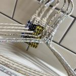 在庫処分！滑らない！幅を取らない！こどもハンガー6本セット