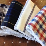 ◼︎110 今治タオル&ダブルガーゼ ミニハンカチ5P MEN'S FAVORITE