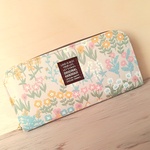 お花畑♥軽い長財布🖤可愛い♩かわいい♪通帳ケース♪春財布♬