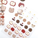 海外シール ＊bear sticker＊ 3枚入 [S023]