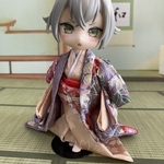 ねんどろいどどーるサイズ　着物　大奥風　　色打ち掛け