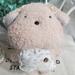 プードル プー子ちゃん 🎀ベージュ