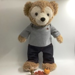 Sサイズダッフィー　トレーナーとスキニーパンツ2点セット　ダッフィー洋服　ダッフィーコスチューム