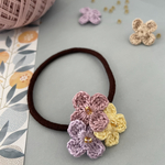 お花のヘアゴム💐
