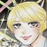 レトロ似顔絵・昭和の少女マンガ風（70年代少女漫画の乙女や王子様風にがおえオーダー／手描きイラスト原画）