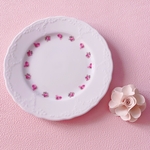 ❤︎sweet rose様ご予約❤︎🌹ピンクローズ アンティークプレート 食器 お皿