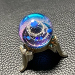 宇宙玉レジン惑星　コンパウンド仕上げ