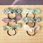 【選べる！】畳縁結びリボンヘアゴム
