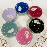 再販！選べる6種類♪イニシャル入り！winter snowmanアルミ缶ピルケース
