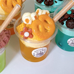 キャラメルポップコーンラテ🍿🥨