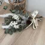 ♪送料込み♪ドライフラワー♪シルバーブルニアのスワッグ♪花束♪②
