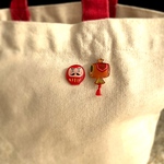 えんぎもの　ピンバッジ