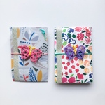 蝶々がとまるかわいいポチ袋2個セット【短冊付き】