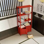 R31古書棚（1/12）ミニチュア家具
