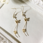 オーロラ　バタフライ　ピアス