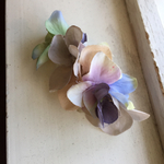 紫陽花のバレッタ、ブルー系