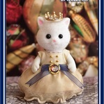 シルバニア★手作りハンドメイド★プリンセスシフォンワンピ